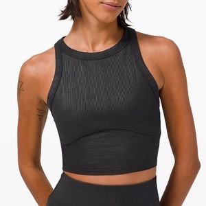 Lululemon Blissful Bend Tank Top Black Size 2